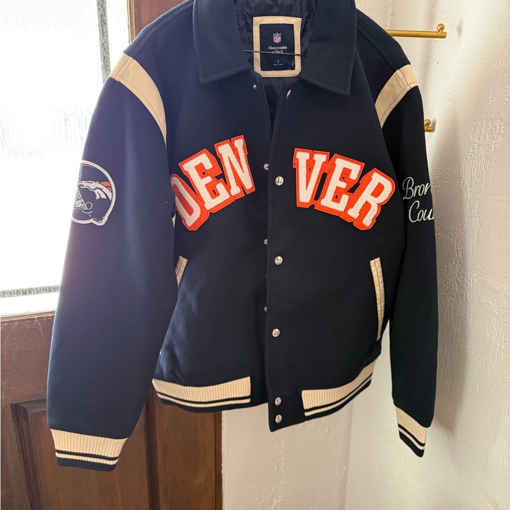 Denver Broncos Varsity Bomber Jacket
